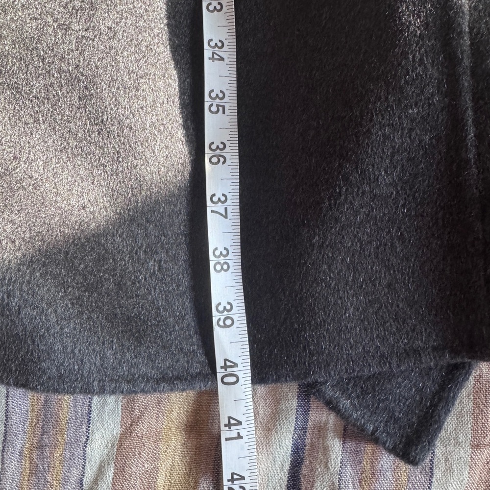 Quince 100% Mongolian Cashmere Double-faced Wrap Coat, NWT. XS - Picture 9 of 10